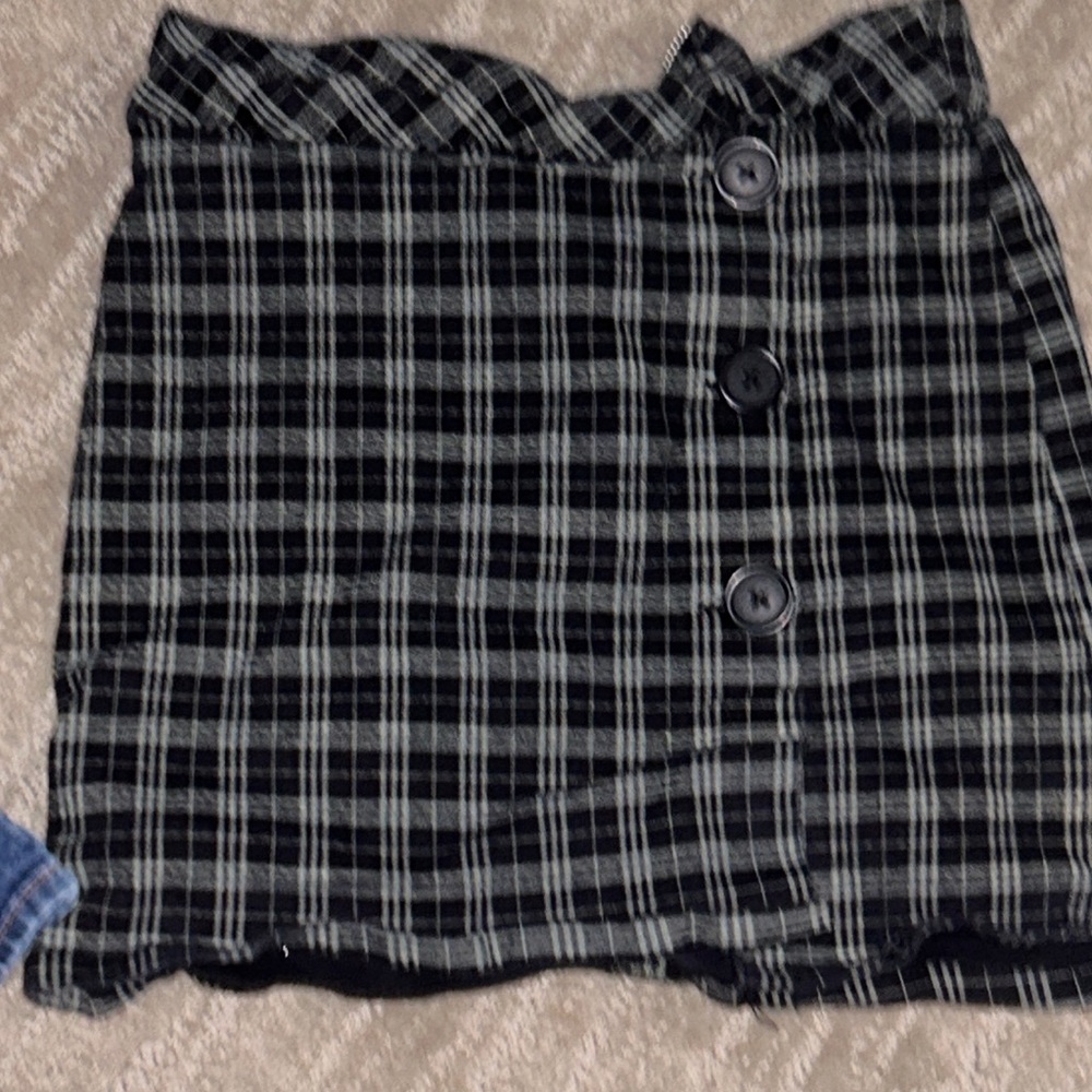 Tillys plaid pencil skirt